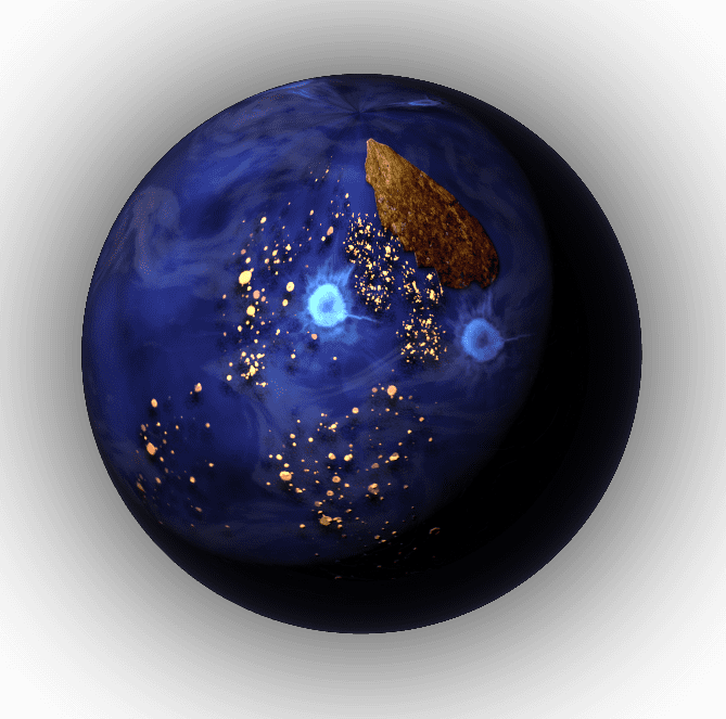 QuanToz – A Vaporous Super Jupiter